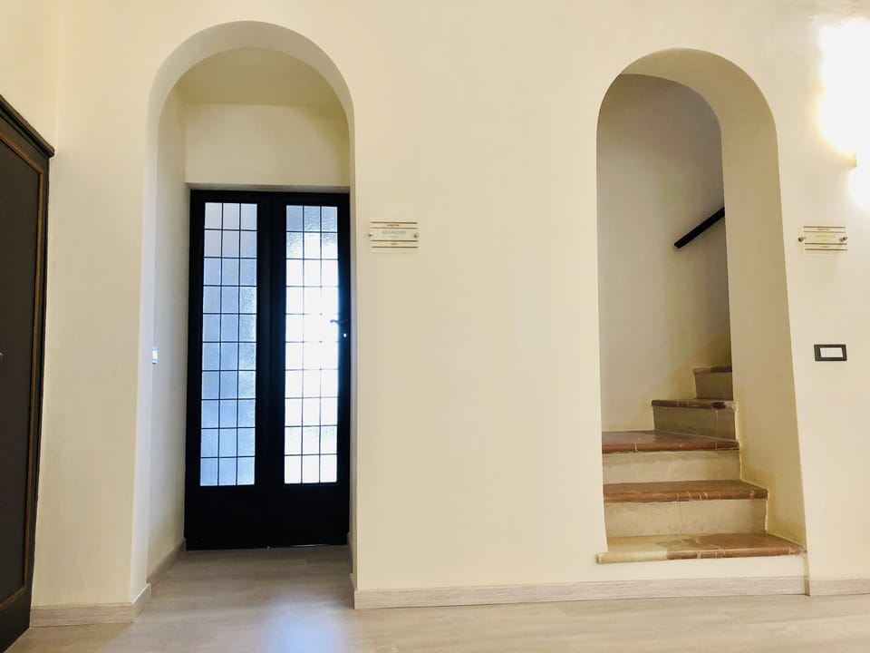Interior entrance