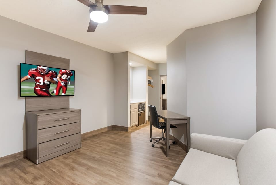Suite, 1 King Bed, Non Smoking (2 Rooms ) | Desk, iron/ironing board, free cribs/infant beds, rollaway beds