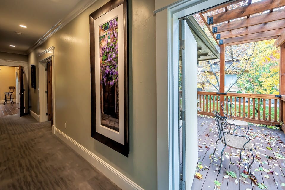 Door to second patio main level