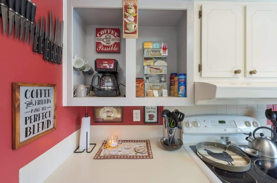 For all our Coffee and Tea lovin' guests we have a special area for delicious choices.