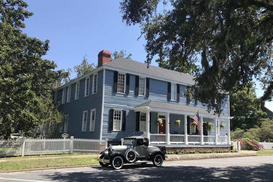 The Federal Quarters -- and the 1929 Model A that is available to our guests!