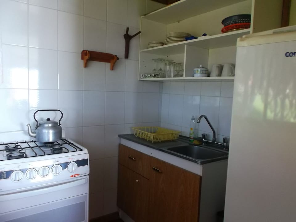 Family Cabin, 2 Bedrooms | Private kitchenette | Fridge, cleaning supplies