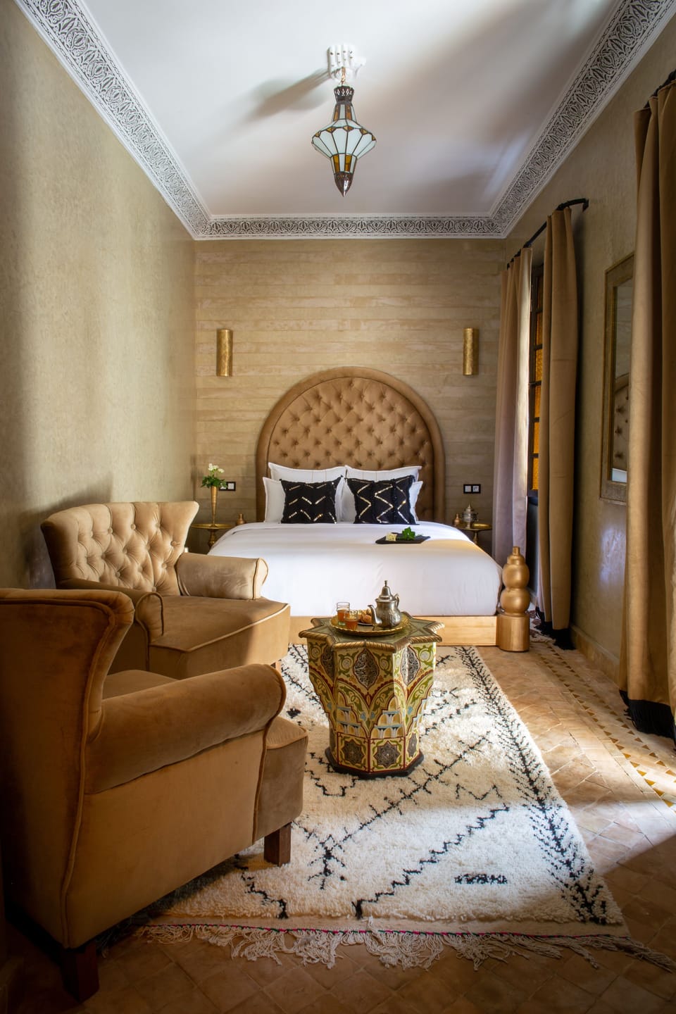 Luxury Double Room (Tudert) | Premium bedding, desk, blackout drapes, free WiFi