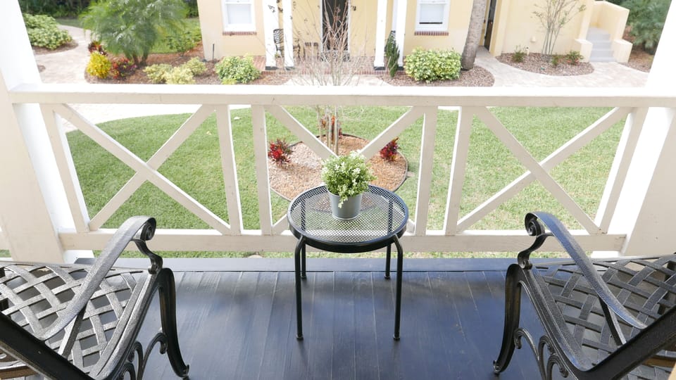 Balcony.
