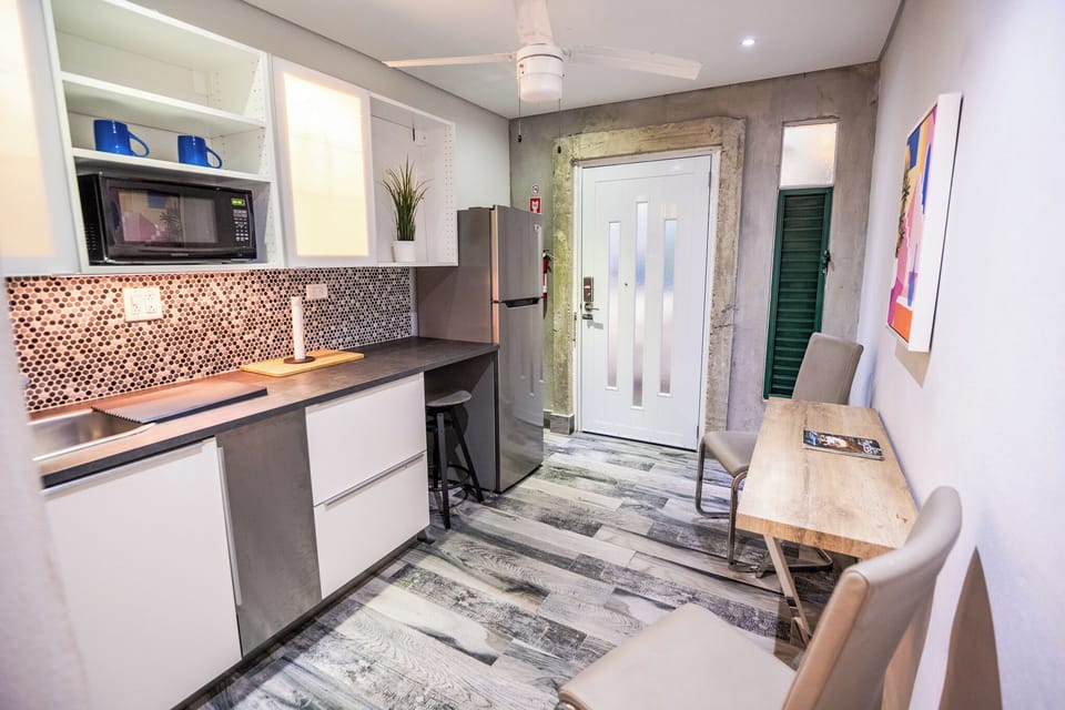 Classic Room | Private kitchen | Full-size fridge, microwave, stovetop, coffee/tea maker