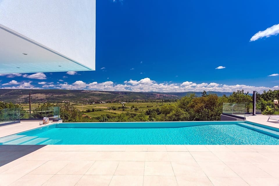 Infinity 12mx4,5m heated swimming pool 