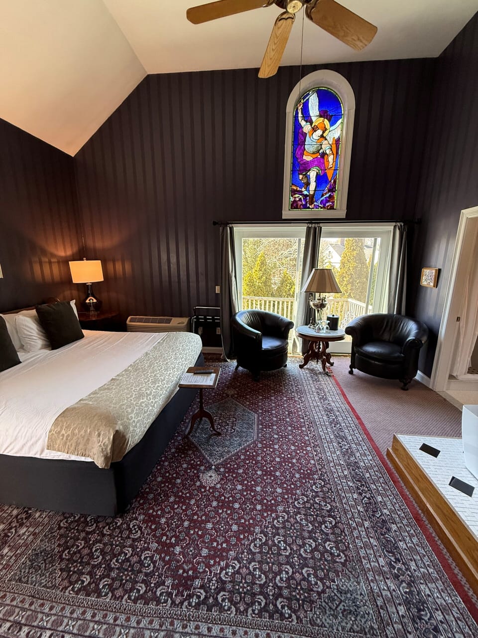 Saturday Room | Premium bedding, down comforters, individually decorated
