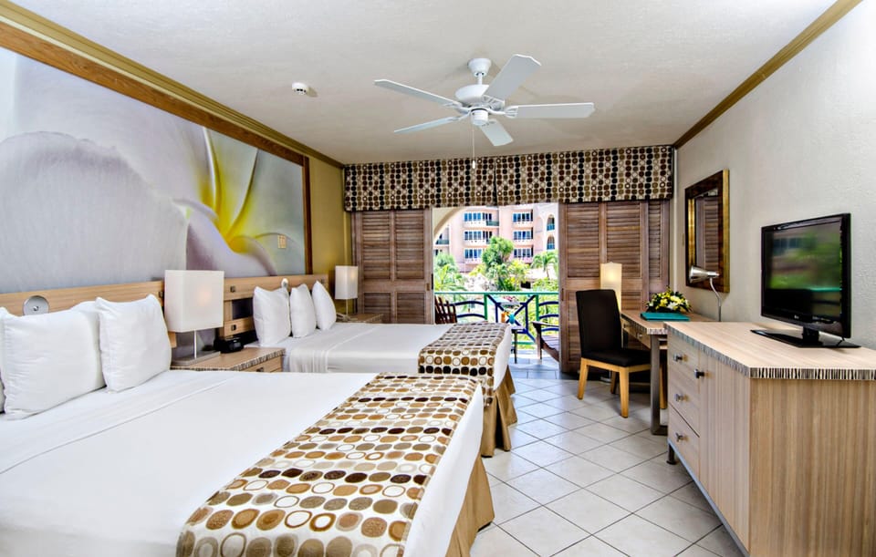 In-room safe, iron/ironing board, free cribs/infant beds, free WiFi
