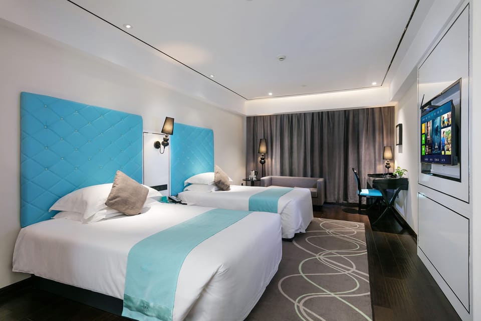 Deluxe Twin Room | Desk, soundproofing, free WiFi, bed sheets