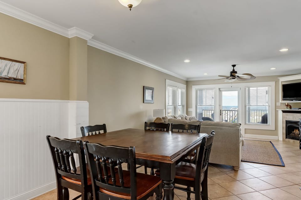 High Top Dining Table with Seating for 6