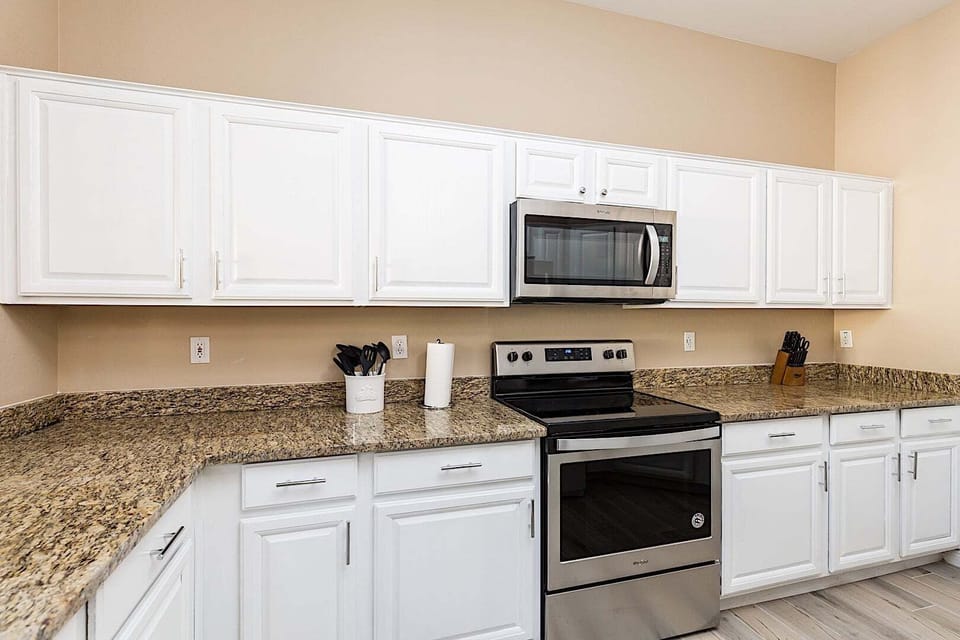 Plenty of counter space for prepping meals