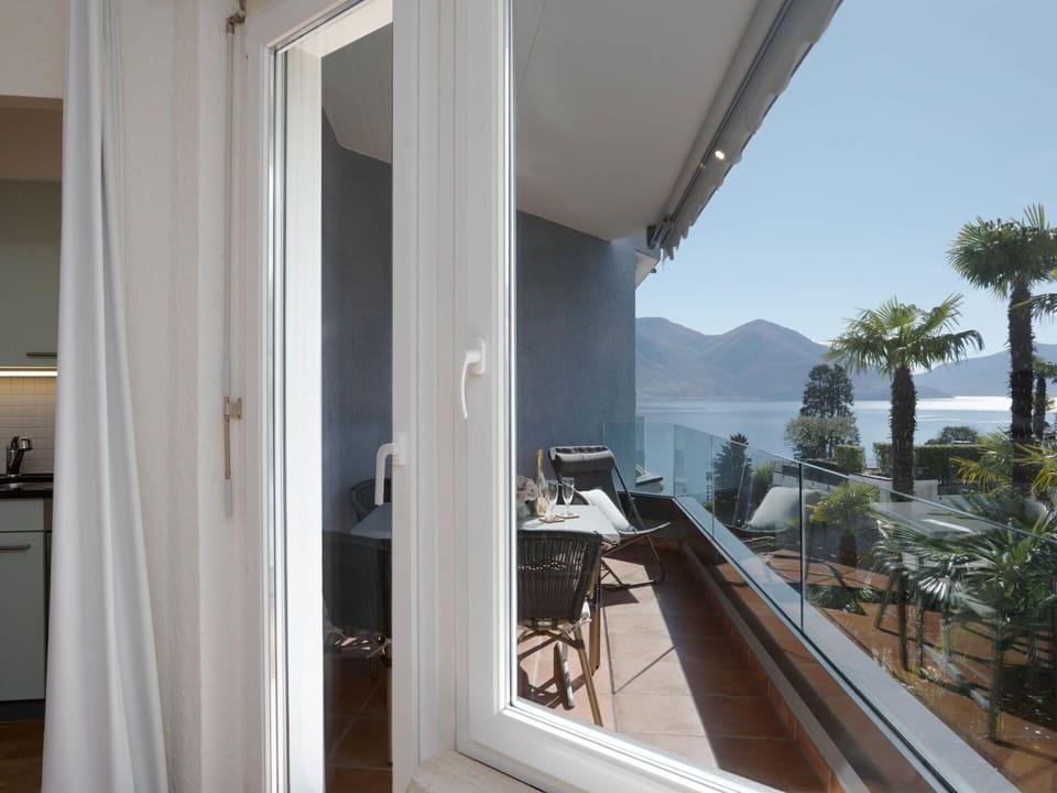 Mountain Range, Sea, Balcony, Glass, Shade, Ocean, Ridge, Window Treatment, Home Door, Eco Hotel