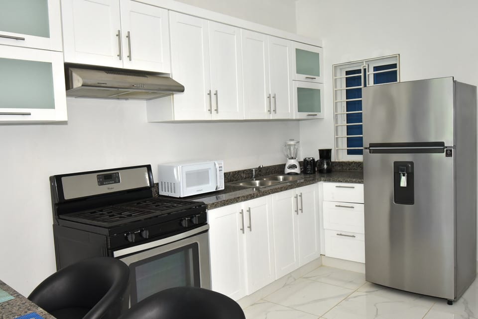 Kitchen with appliances