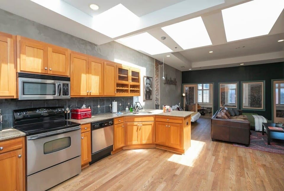 Fully Stocked Kitchen with Drip Coffee Maker