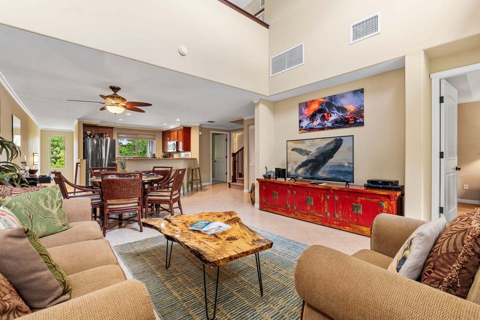 Two-level's with cathedral ceilings, Tommy Bahama furnishings, and 1,460 sq. ft. of living space