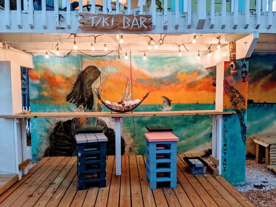 The Tiki Bar: a common area!