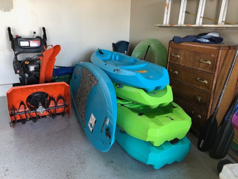 Kayaks and Paddleboards to use