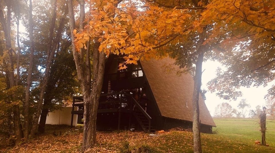 Fall season at the aframe