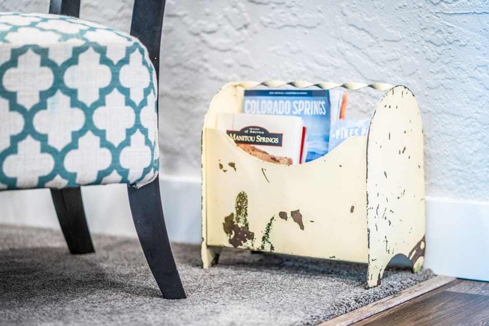 Colorado guidebooks, menus, history 