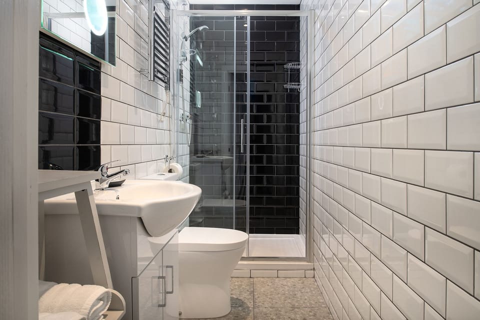 Deluxe Double or Twin Room | Bathroom | Shower, free toiletries, hair dryer, towels