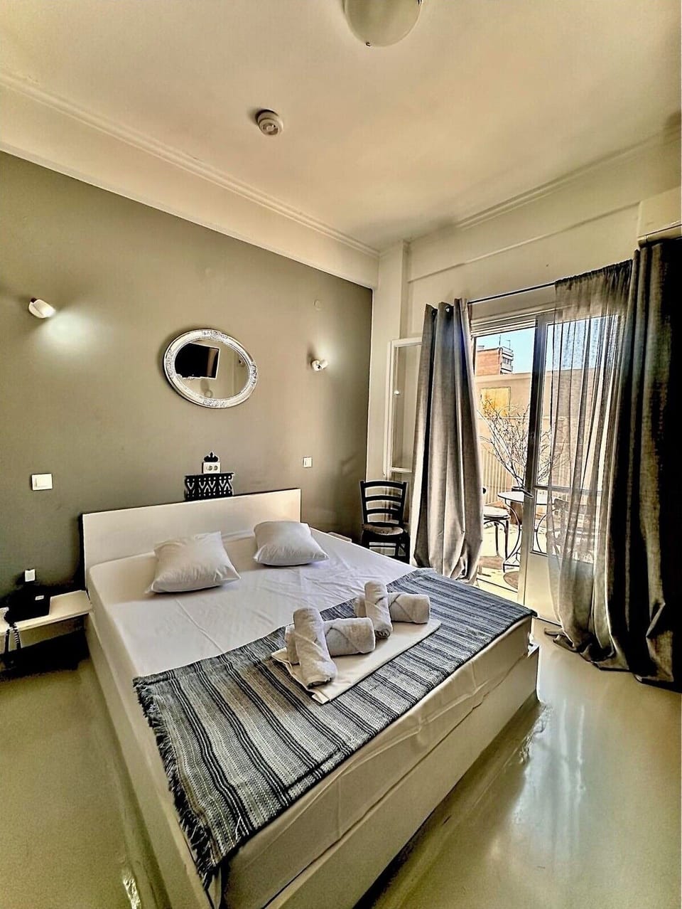 Standard Double or Twin Room, Shared Bathroom | Blackout drapes, iron/ironing board, free WiFi, bed sheets