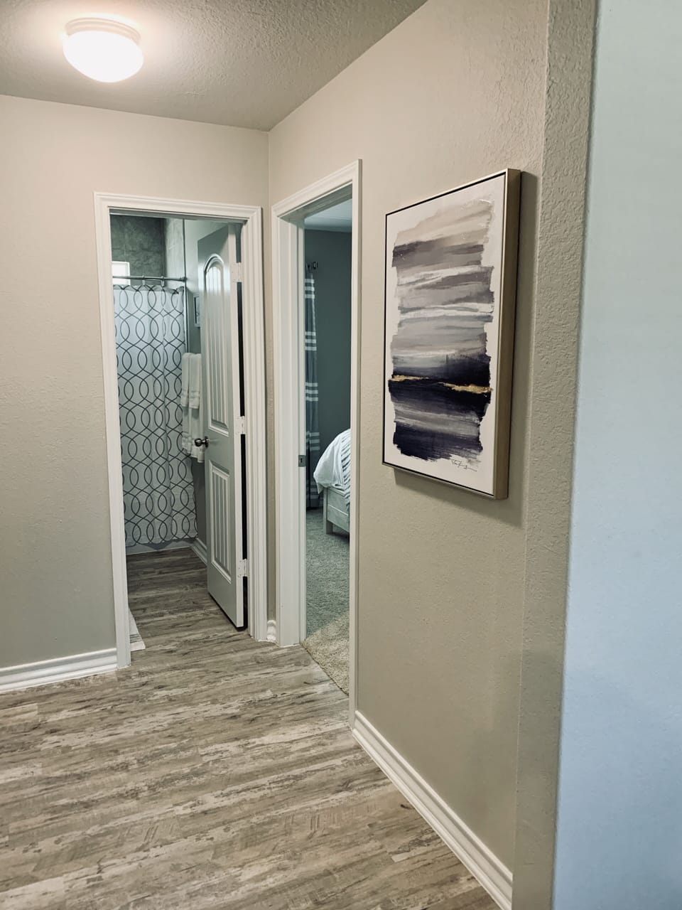 Large access hallways
