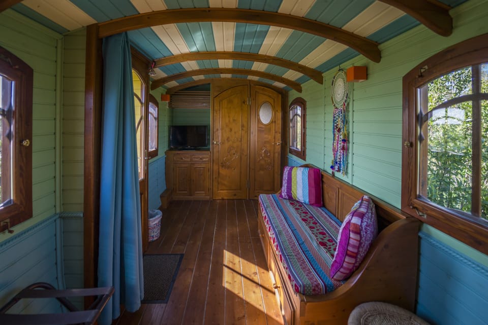 Gypsy caravan | Select Comfort beds, free minibar items, in-room safe