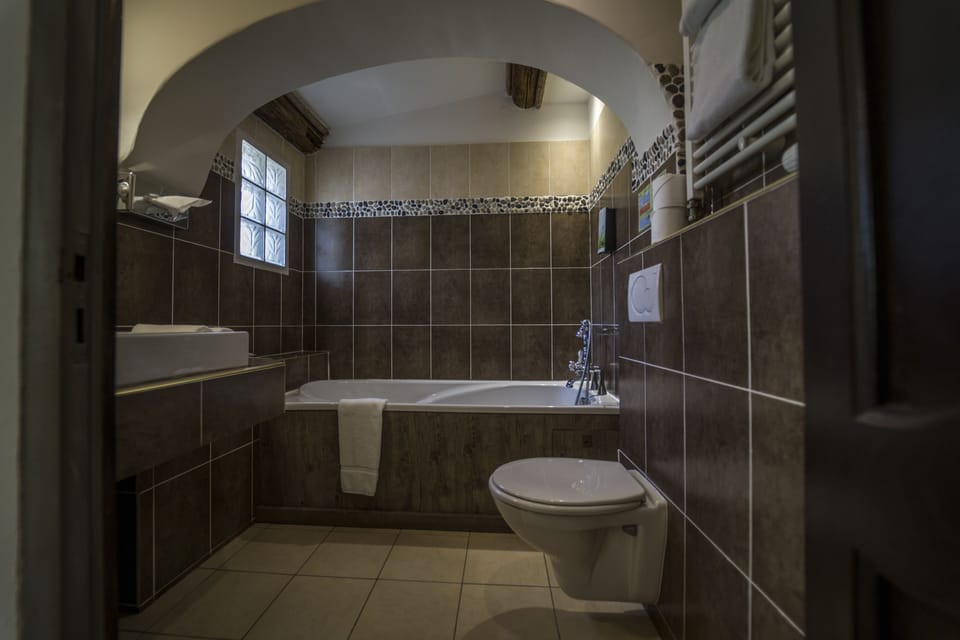Comfort Double Room | Bathroom | Free toiletries, hair dryer, towels