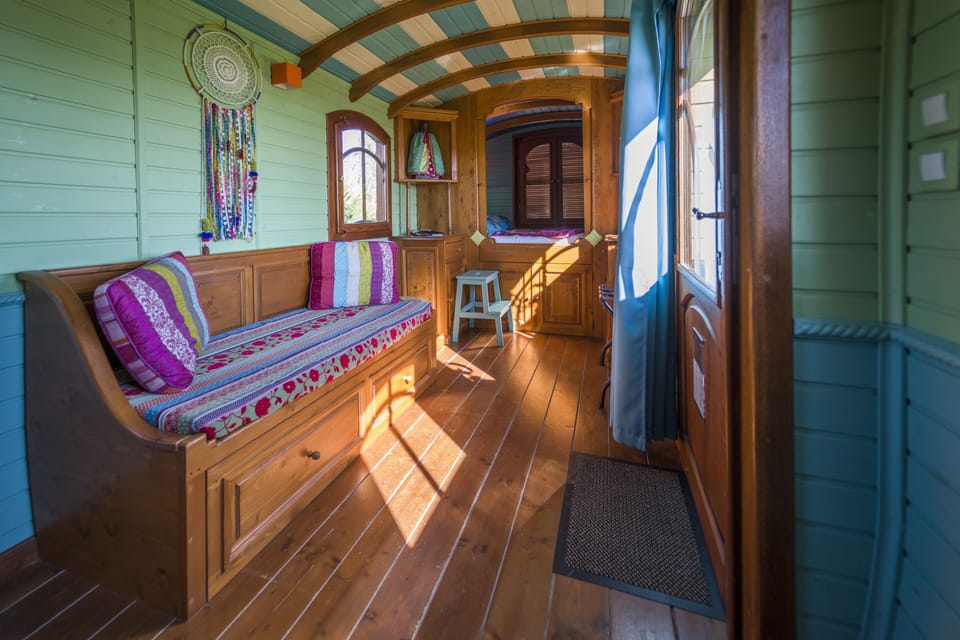 Gypsy caravan | Select Comfort beds, free minibar items, in-room safe