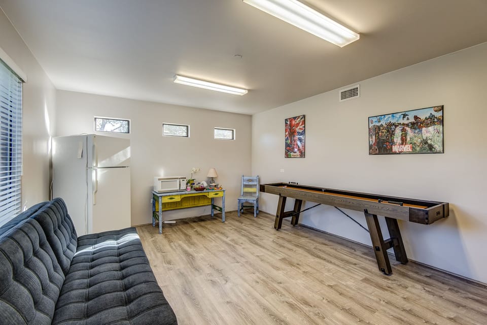 Unwind in the Game Room Access via an Exterior Entrance