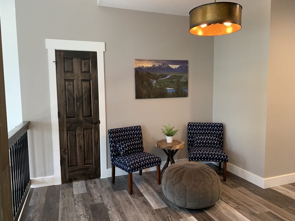 Upper level loft area