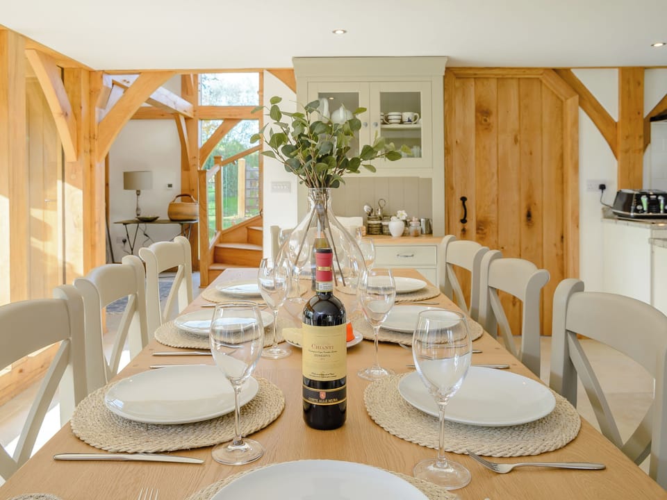 Convenient dining area | Hare&rsquo;s Furrow - Stop in the Sticks, Burton Overy