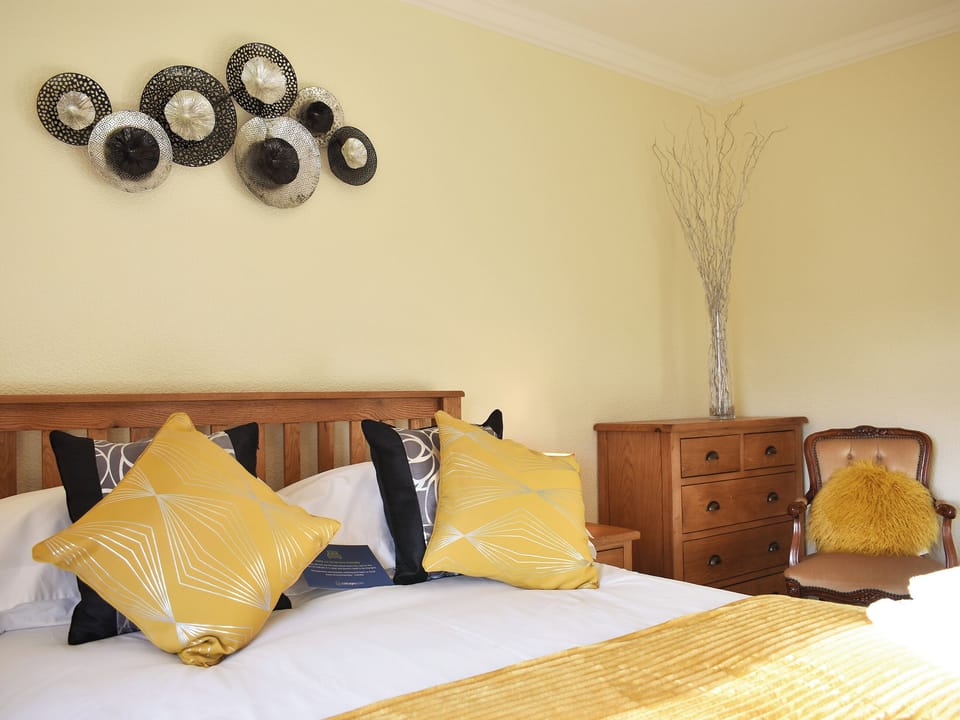 Comfortable double bedroom | Grassgarth Cottage, Redmire, near Leyburn