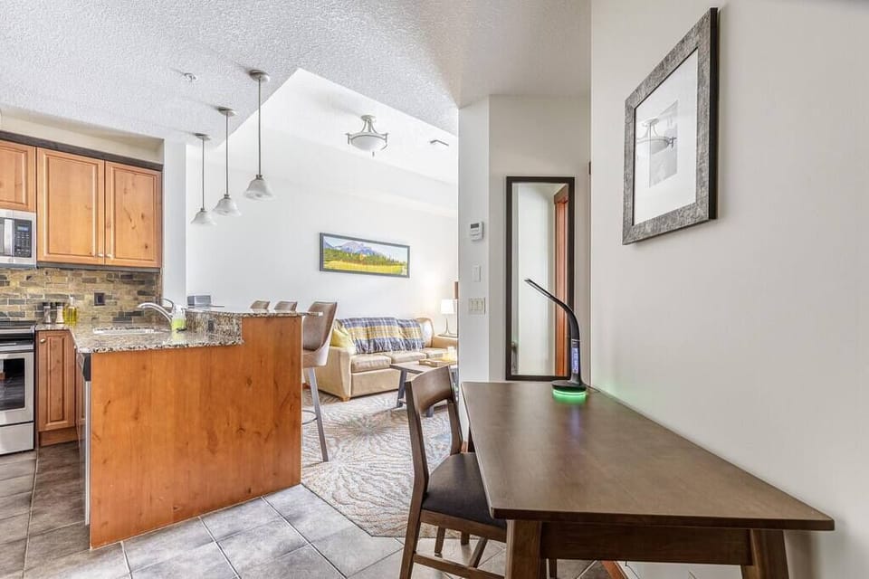 This dedicated work/study area offers the perfect opportunity to do work in comfort and style.