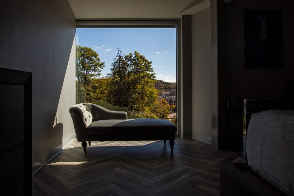Luxurious Super Premium King Room w/ 65'' TV - Complimentary Drinks. - Non-smoking. | View from room