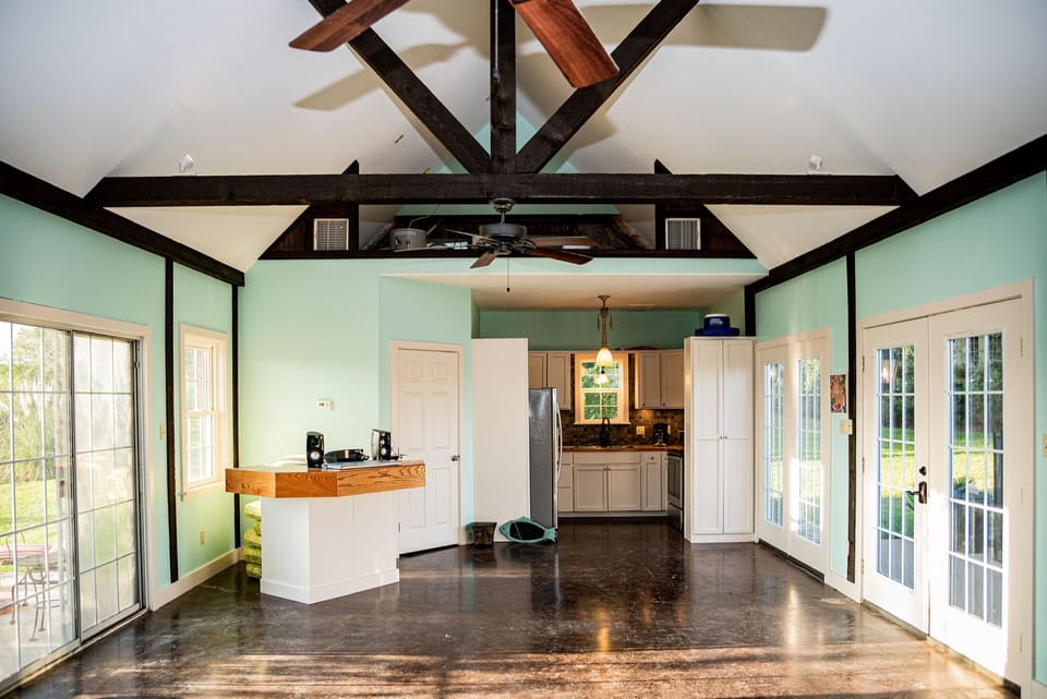 Pool house