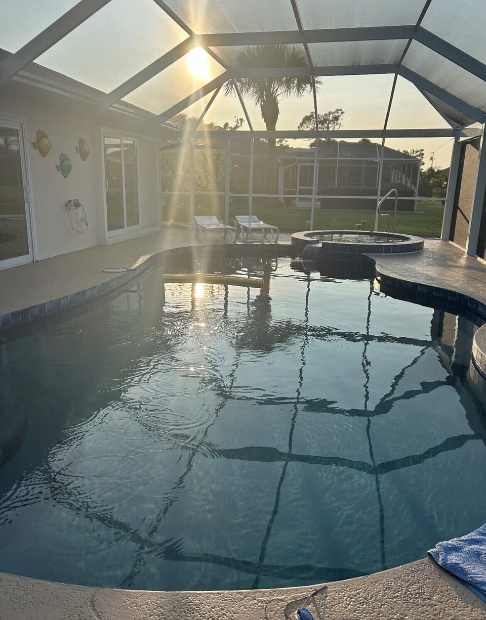 Pool during the day