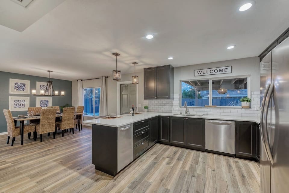 Kitchen and Dining area