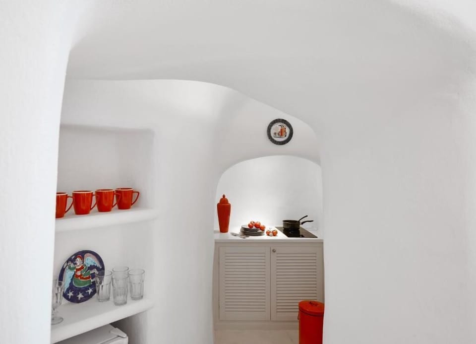 Studio with Private Hot Tub | Private kitchenette | Fridge, microwave, stovetop, espresso maker