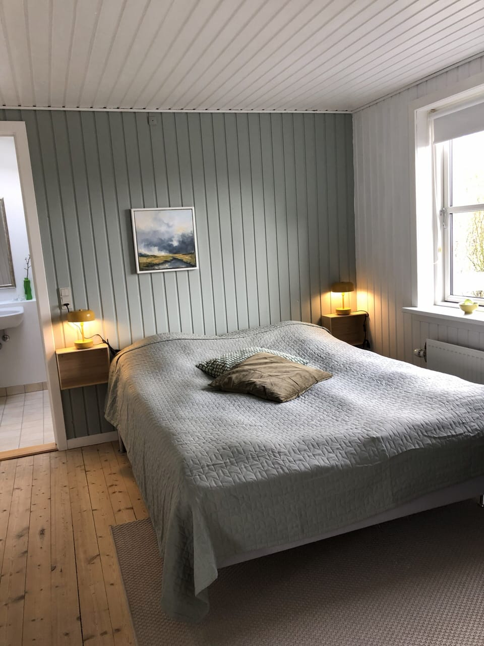 Basic Double Room, Terrace | Desk, iron/ironing board (on request), WiFi (free), bed sheets