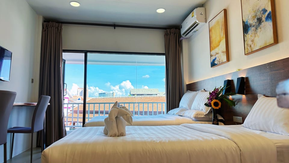 Superior Triple Room, Multiple Beds | Premium bedding, down comforters, pillowtop beds, in-room safe