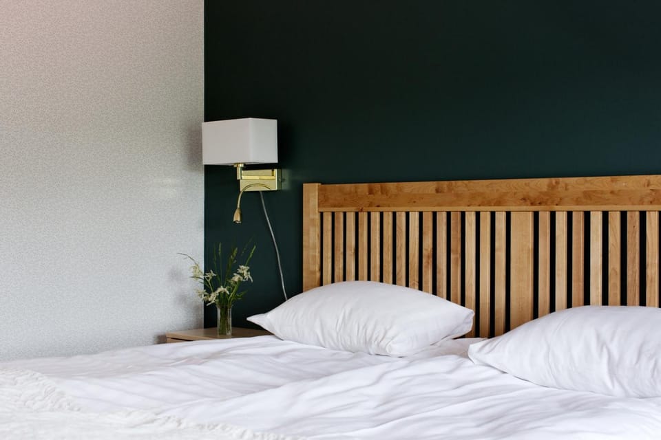 Blackout drapes, iron/ironing board (on request), cribs (surcharge)