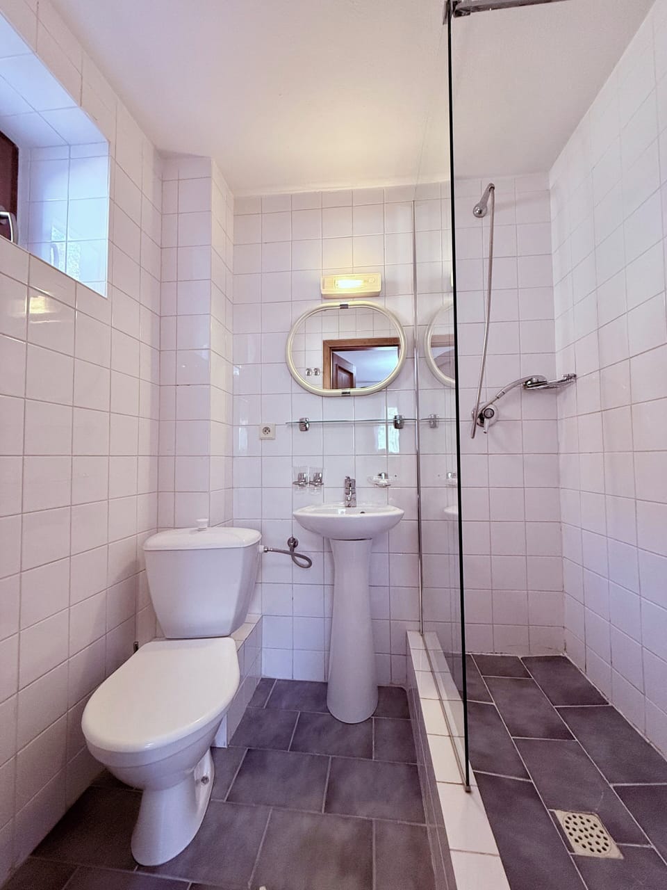 Traditional Double or Twin Room | Bathroom | Shower, towels, soap, toilet paper