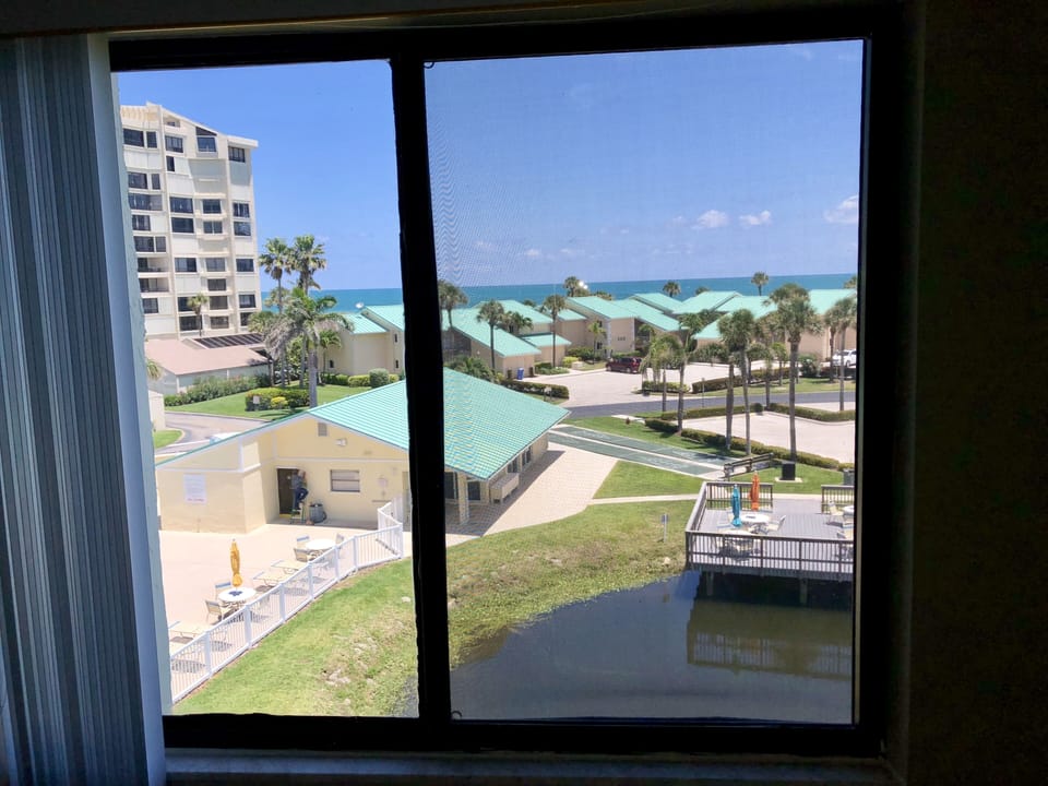 view from guest bedroom