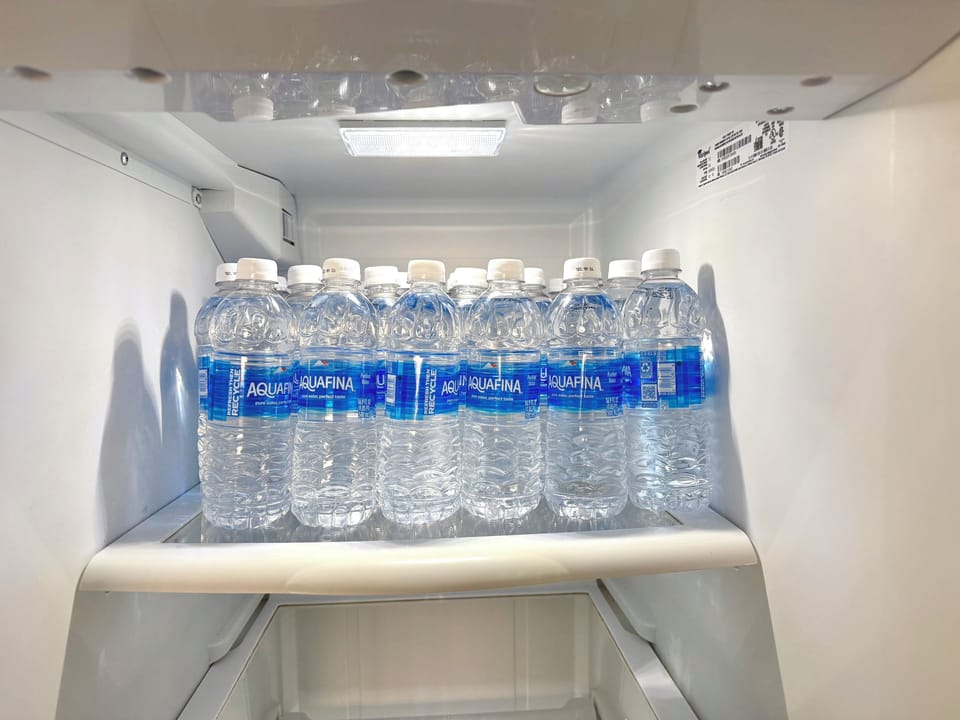 Complimentary Bottle Water