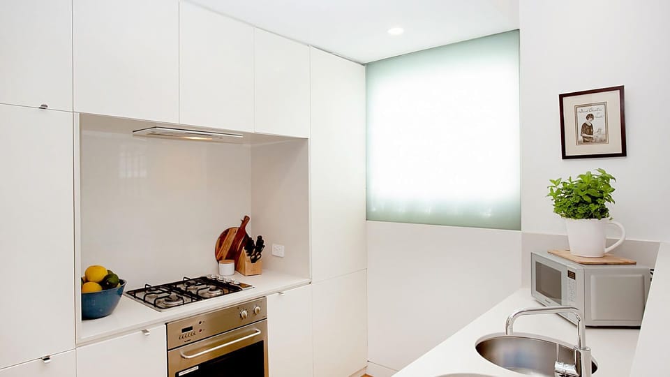 High-quality stainless-steel appliances