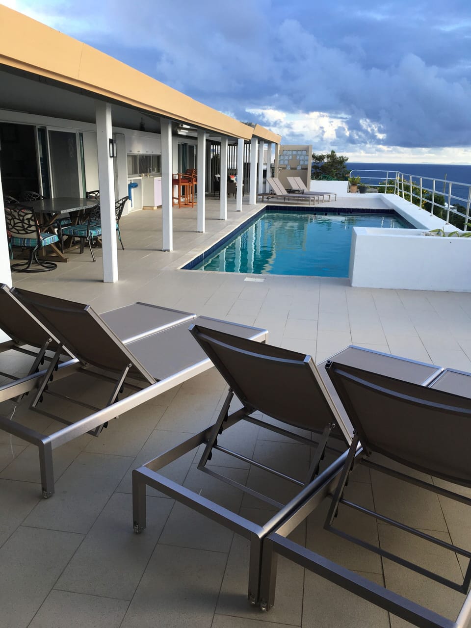 Pool deck