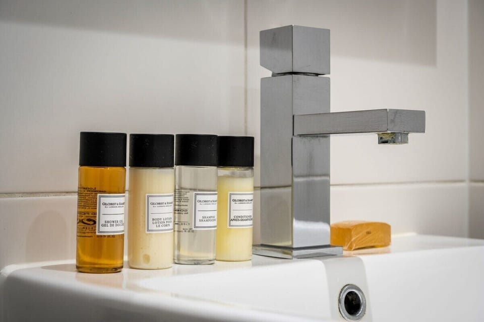 Toiletries on Arrival