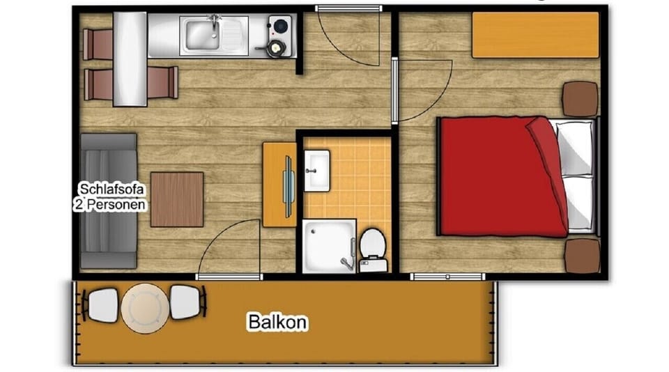 Apartment (2) | Floor plan
