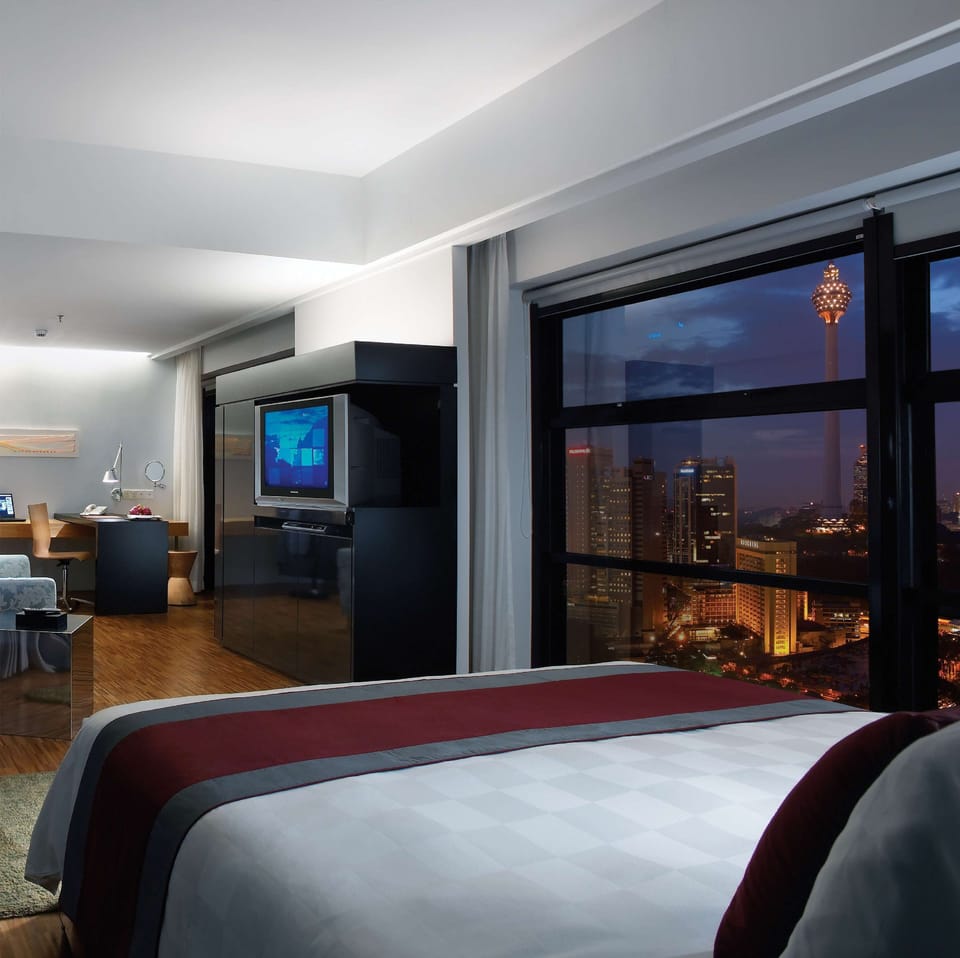 Premium bedding, memory foam beds, in-room safe, desk